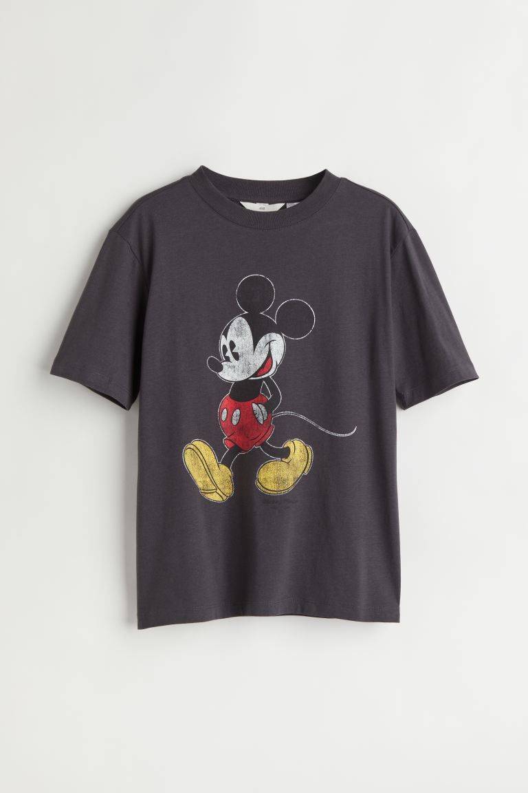 T-shirt with Motif | H&M (US + CA)