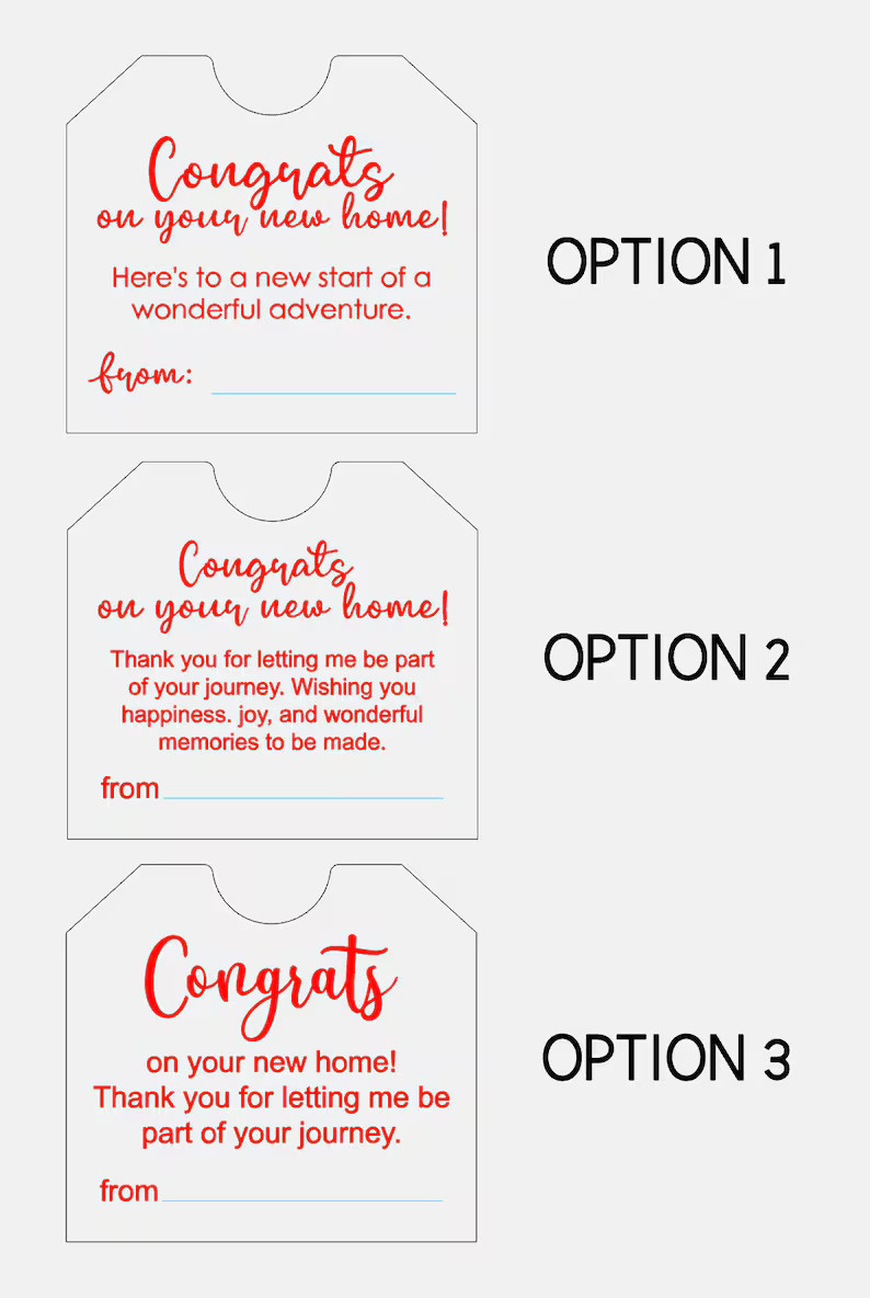 Gift Card Holder | Wooden New Home Gift Card | Welcome Home | Housewarming Gift | Realtor Gift | ... | Etsy (US)