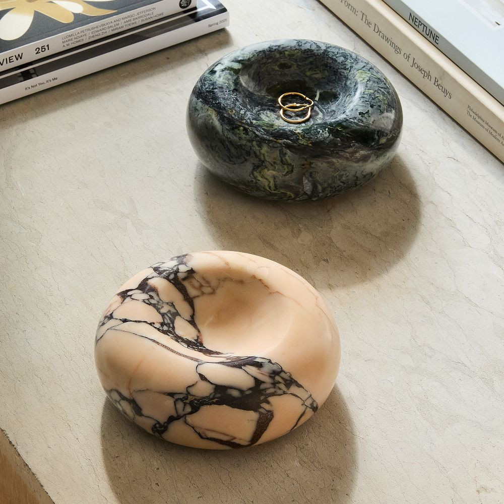 Marble Donut Trinket Tray | West Elm (US)