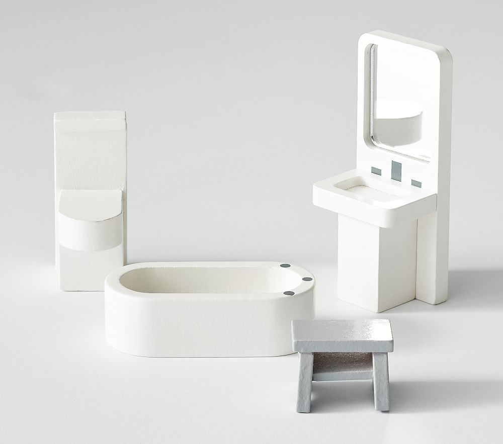 Bathroom Dollhouse Accessory Set | Pottery Barn Kids