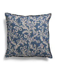 Made In Usa 22x22 Floral Bird Print Pillow | Throw Pillows | Marshalls | Marshalls