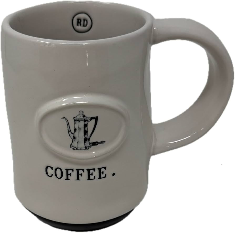 Rae Dunn by Magenta Coffee Mug - Different Coffee Designs (COFFEE. with Percolator) | Amazon (US)