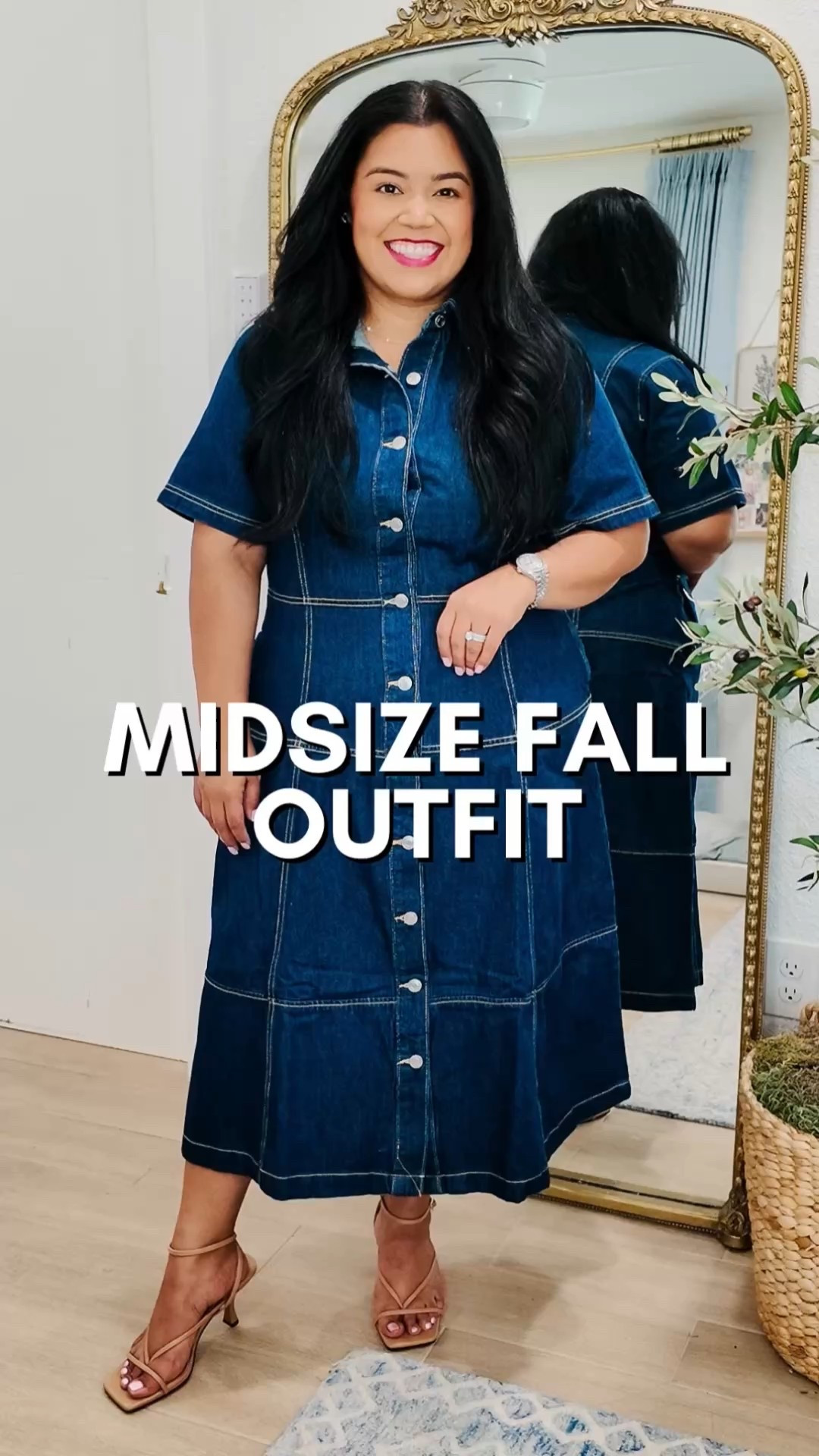 Loving the new arrivals at Walmart. This dress is so cute. The length is perfect. I’m 5’1” wearing an XL.

Denim dress, denim, fall outfit ideas, Walmart fashion, Free Assembly, midsize, plus size, smiles and pearls

#LTKMidsize #LTKPlusSize #LTKOver40
