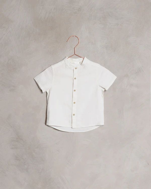 archie shirt | white | Noralee