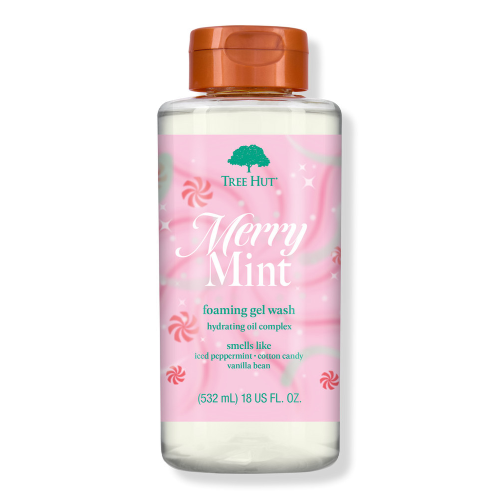 Tree Hut Merry Mint Foaming Gel Body Wash | Ulta
