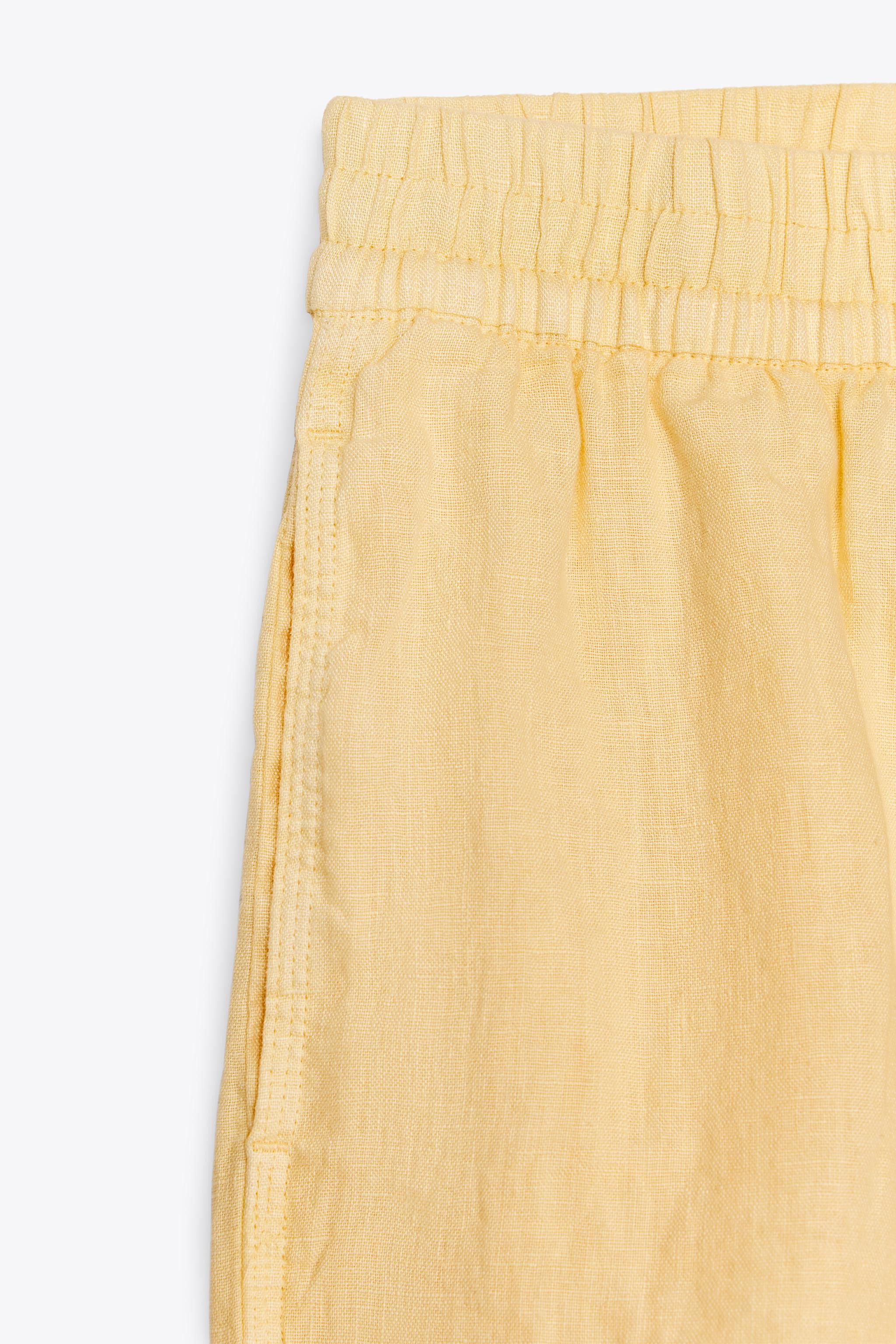 100% LINEN SHORTS ZW COLLECTION | Zara UK