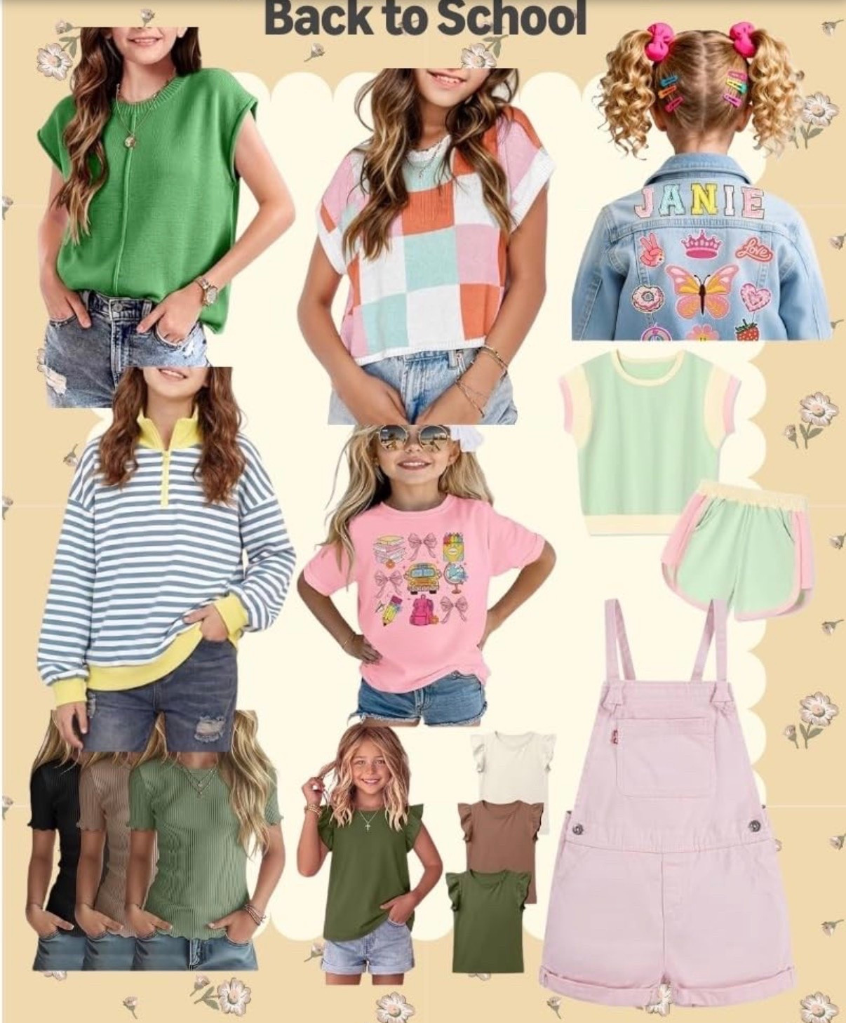 Back to school styles for girls

#LTKmomlife #LTKKids #LTKootd