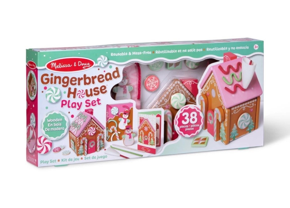 My girl’s loved this gingerbread house last season! Now it comes in pink and it’s on sale 💕
Christmas toys/ toddler toys/ toddler girl holiday/ Melissa and Doug toys/ gingerbread house play set 

#LTKKids #LTKHoliday #LTKFamily