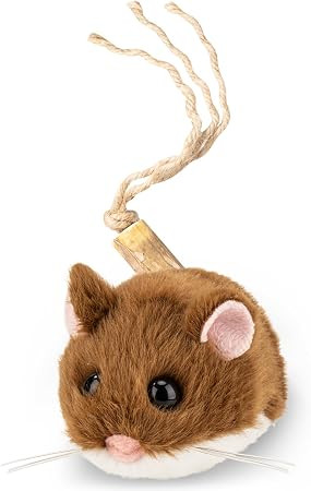 Migipaws Interactive MigiMouse Cat Toy 360° Rolling & Spin with Wiggling Tail for Indoor Cats Sm... | Amazon (US)