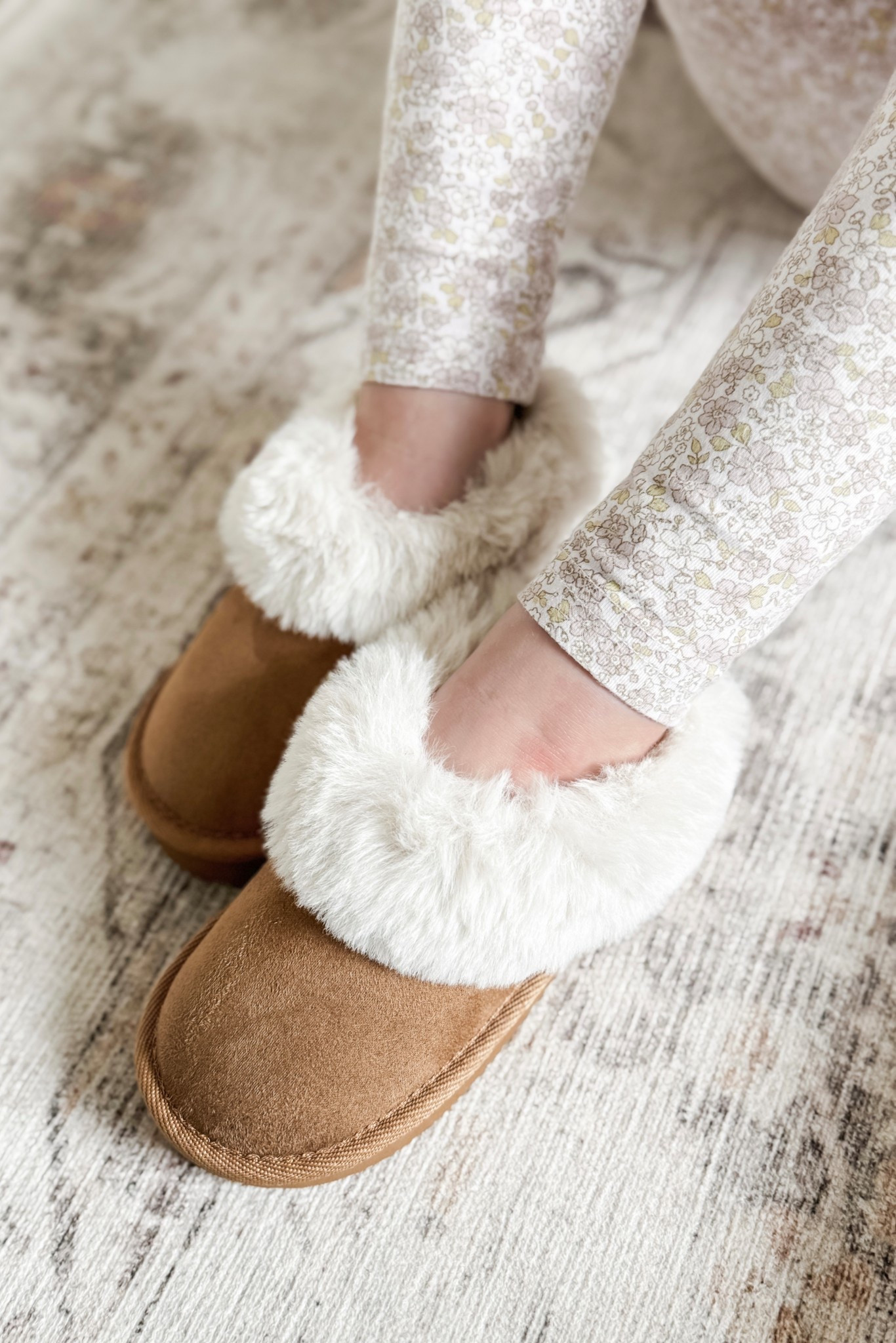 Our #LTKToddler needed a little bit more traction on our slippery wood floors and these cozy slippers were the perfect solution! They’re so soft and fit her perfectly — the elastic on the heel helps keep them secure on her feet and she loves them.

I also linked a moccasin style that we’ve had in the past and are a great unisex style option.

#LTKKids