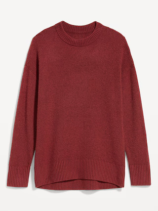 SoSoft Crew-Neck Tunic Sweater | Old Navy (US)