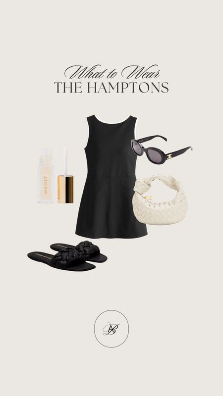 Hamptons-inspired look! This mini black dress is a summer closet staple! Style with elevated Celine sunnies and black sandals! Complete the look with a clear lip oil from Merit ✨

Summer fashion, black dress, Hamptons style, Celine sunglasses, Merit lip oil, elevated style 

#LTKtravel #LTKstyletip #LTKSeasonal