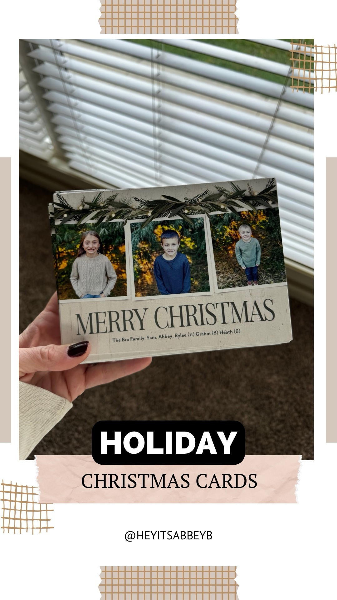 It’s that time of the year, holiday cards have been made and mailed. ❤️

The past few years I’ve just started to take pictures of the kids myself. I save money, and I secretly enjoy taking them 😊

Happy holidays to you and your family!





























#holiday #holidays #holidayherethisyear #holidaycards #holidayseason #family #familypicture #familyphoto #cards #cardsofinstagram 

#LTKmomlife #LTKdayinmylife #LTKHoliday
