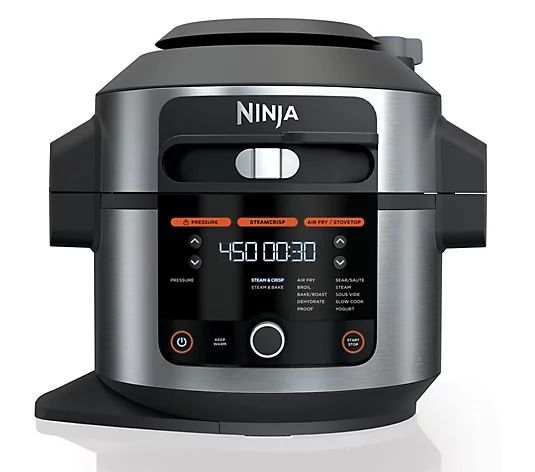 Ninja Foodi 14-in-1 6.5-qt. Pressure Cooker Steam Fryer with SmartLid | QVC