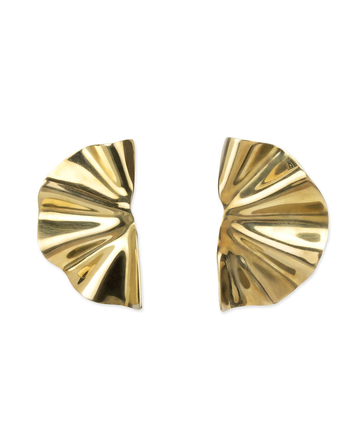 Bidu Fanned Stud Earrings | Neiman Marcus