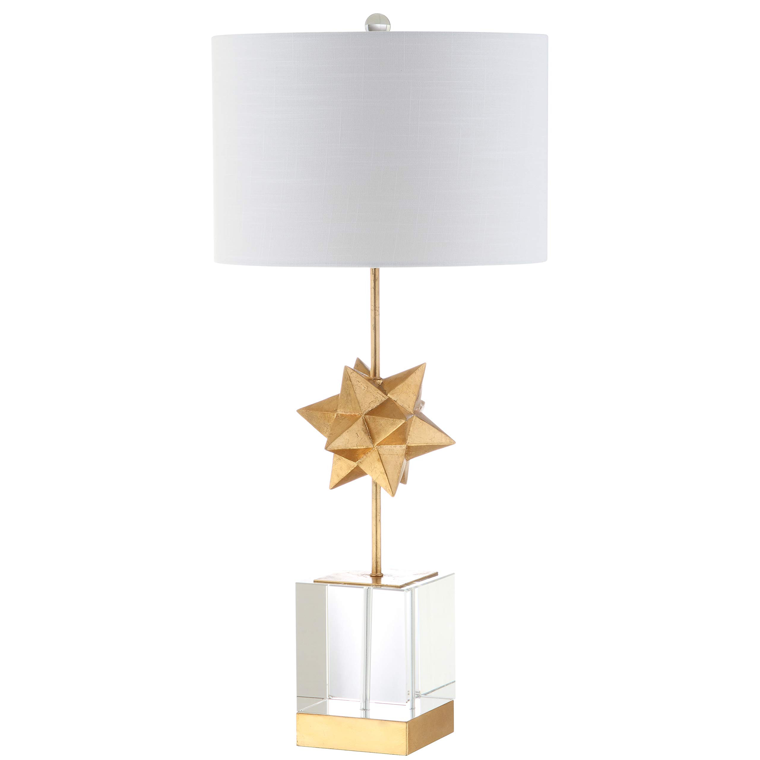 JONATHAN Y JYL5006A Estelle 32" LED Metal/Crystal Table Lamp Contemporary Transitional Bedside De... | Amazon (US)