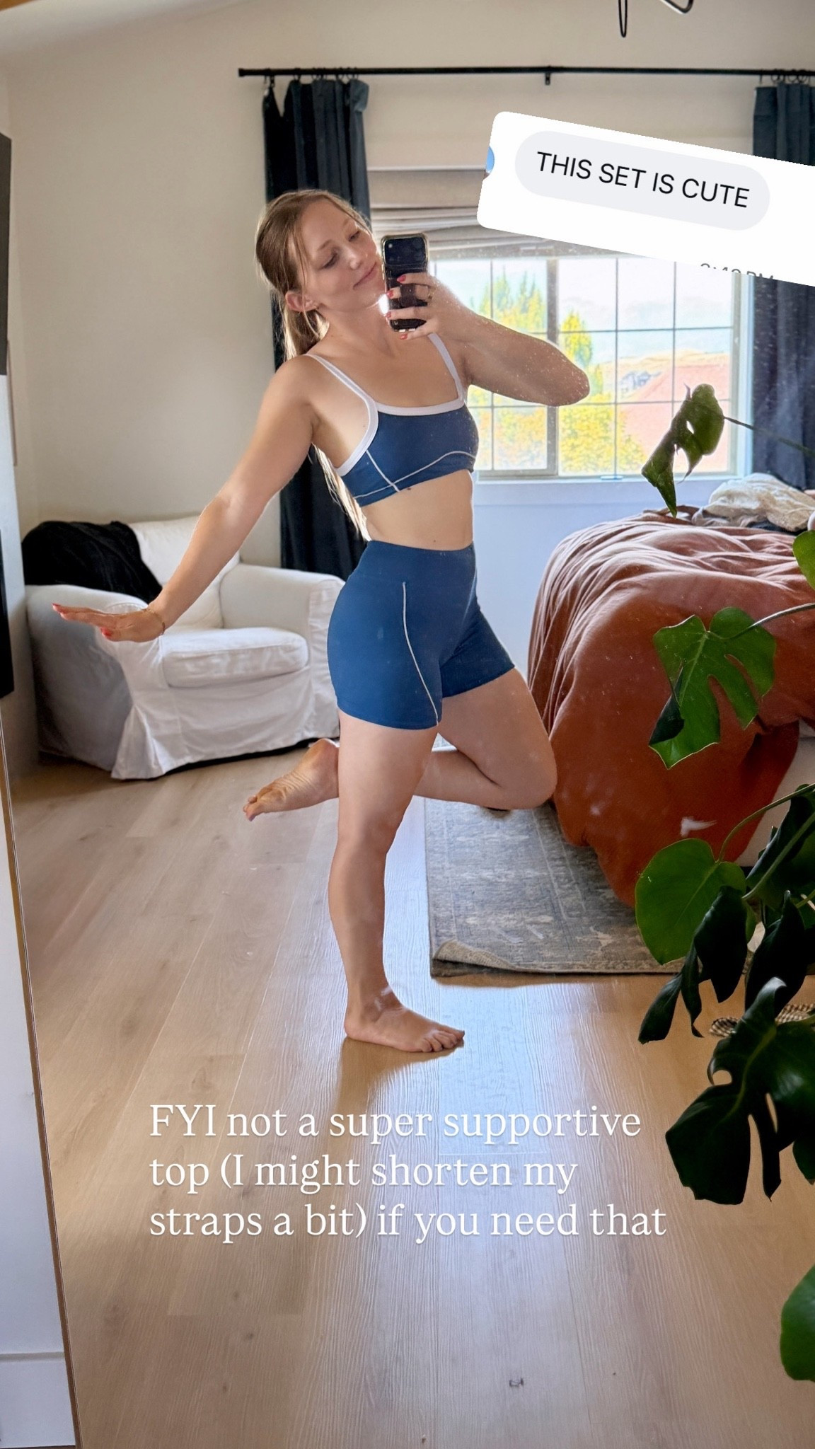 Cutest workout set from today!! Perfect if you don’t need a ton of support 🥰

#LTKootd #LTKselfcare #LTKActive