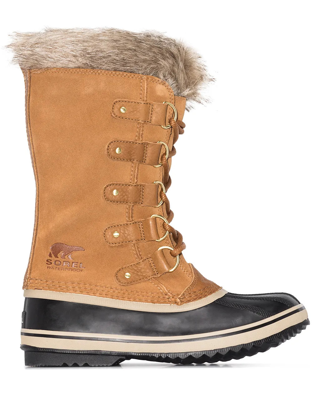 SOREL Joan of Artic lace-up boots - Brown | Farfetch Global