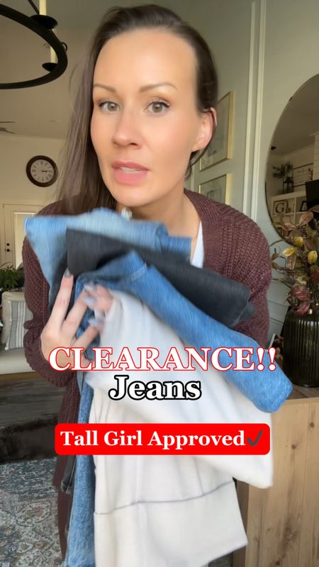 Clearance Jeans for $30?!😱🏃‍♀️

#fallfashion #falloutfits #jeans #tallfriendly #tallfashion

#LTKfindsunder50 #LTKsalealert #LTKHolidaySale