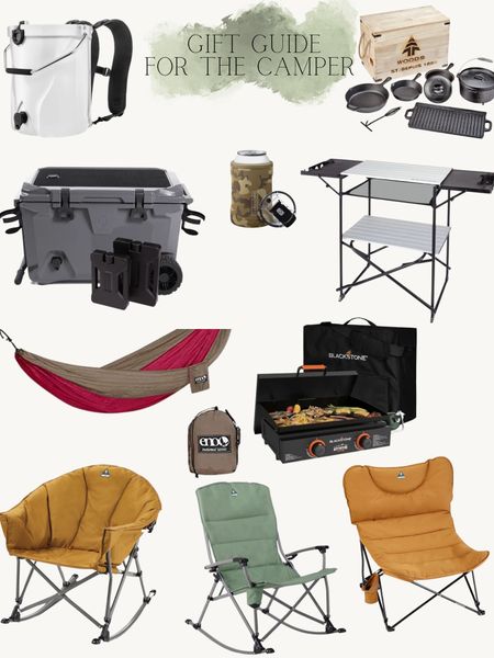 Gift Guide for the Camper / Outdoorsy type. 

#LTKHoliday #LTKunder100 #LTKGiftGuide