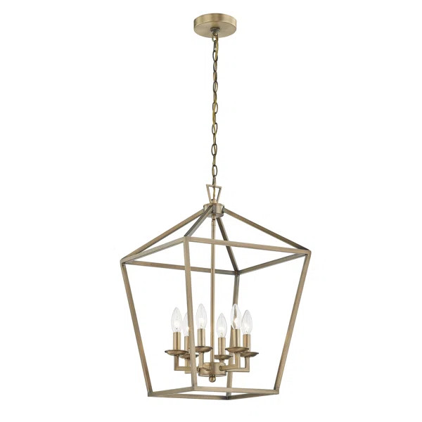 6 - Light Lantern Square / Rectangle Pendant | Wayfair North America