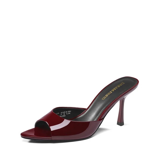 Women's Minimalist Pointed Toe Mule Heels | Dream Pairs