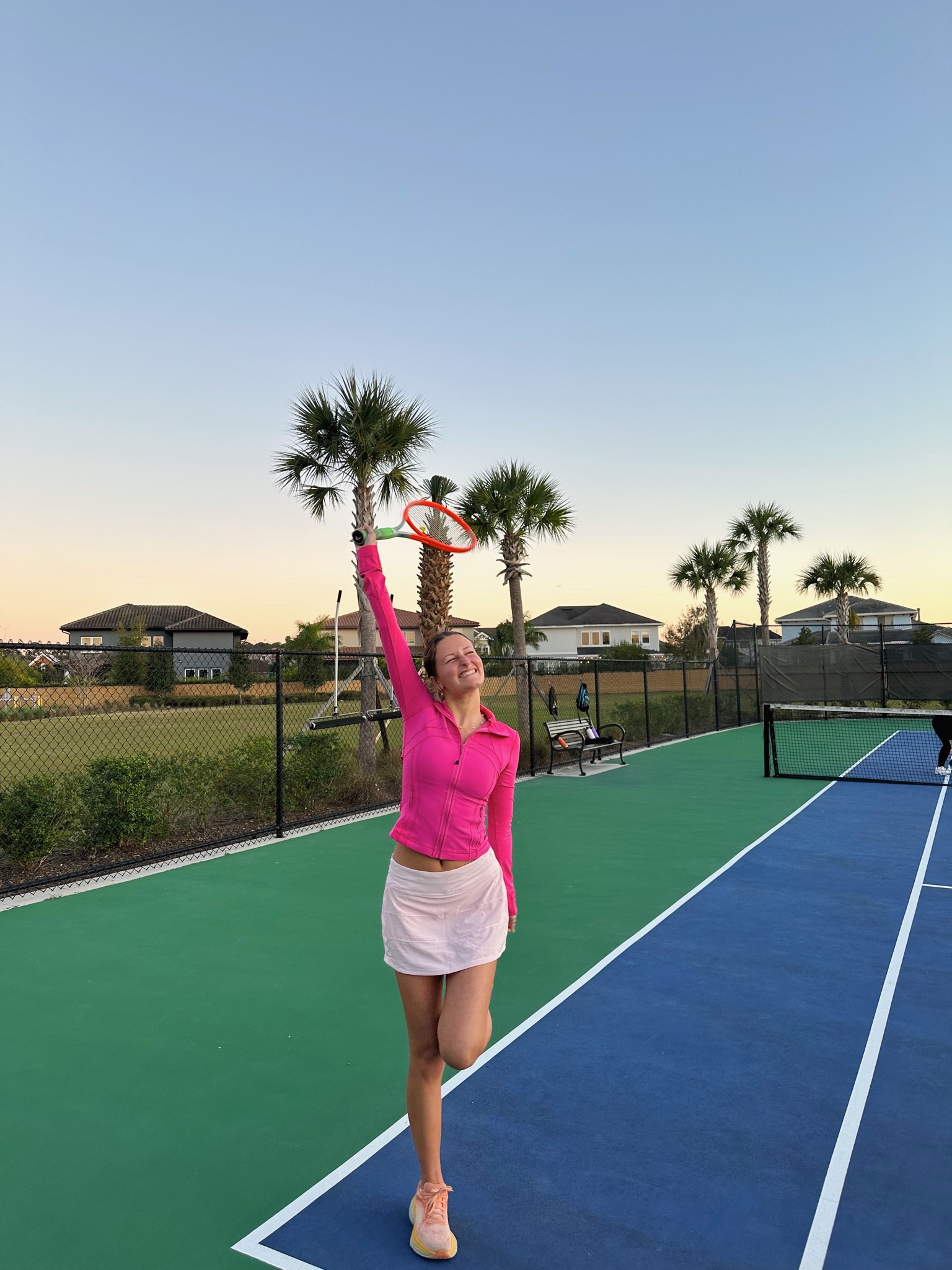is it time for more pickleball nights?? a cutie fit is the key to a win 🏓✨🌙
I wear a size 6 in all lululemon pieces!

Pickleball outfit, workout set, lululemon, workout skirt, define jacket, bright workout fit, hokas

#LTKstyletip #LTKActive