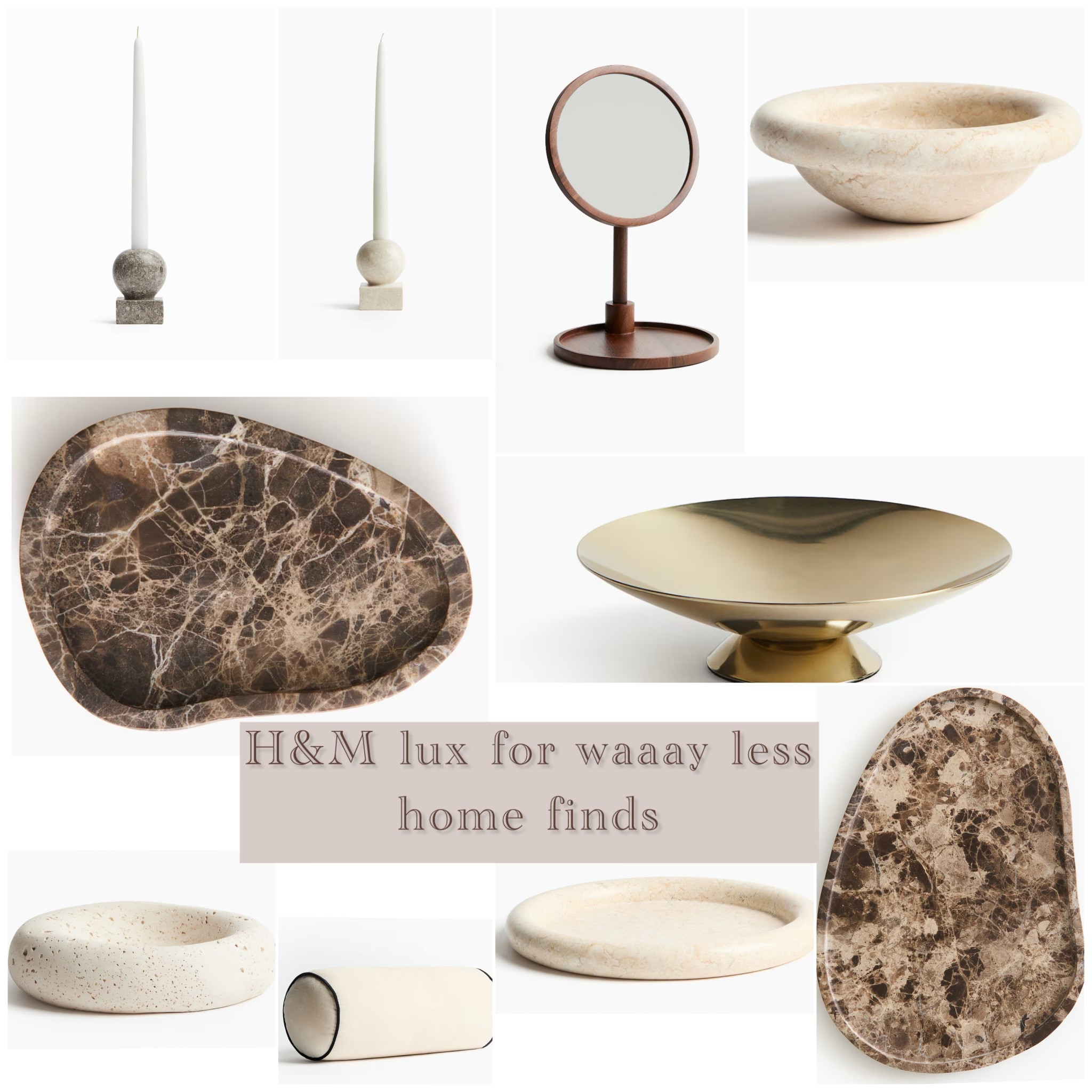 I don’t know about you but I LOVE finding home decor that looks and feels like it should cost a million bucks but actually waaaaay less! That and if it’s stone I gotta have it lol there’s just something that is so nice about marble, stone, travertine, etc pieces.  

#LTKHome