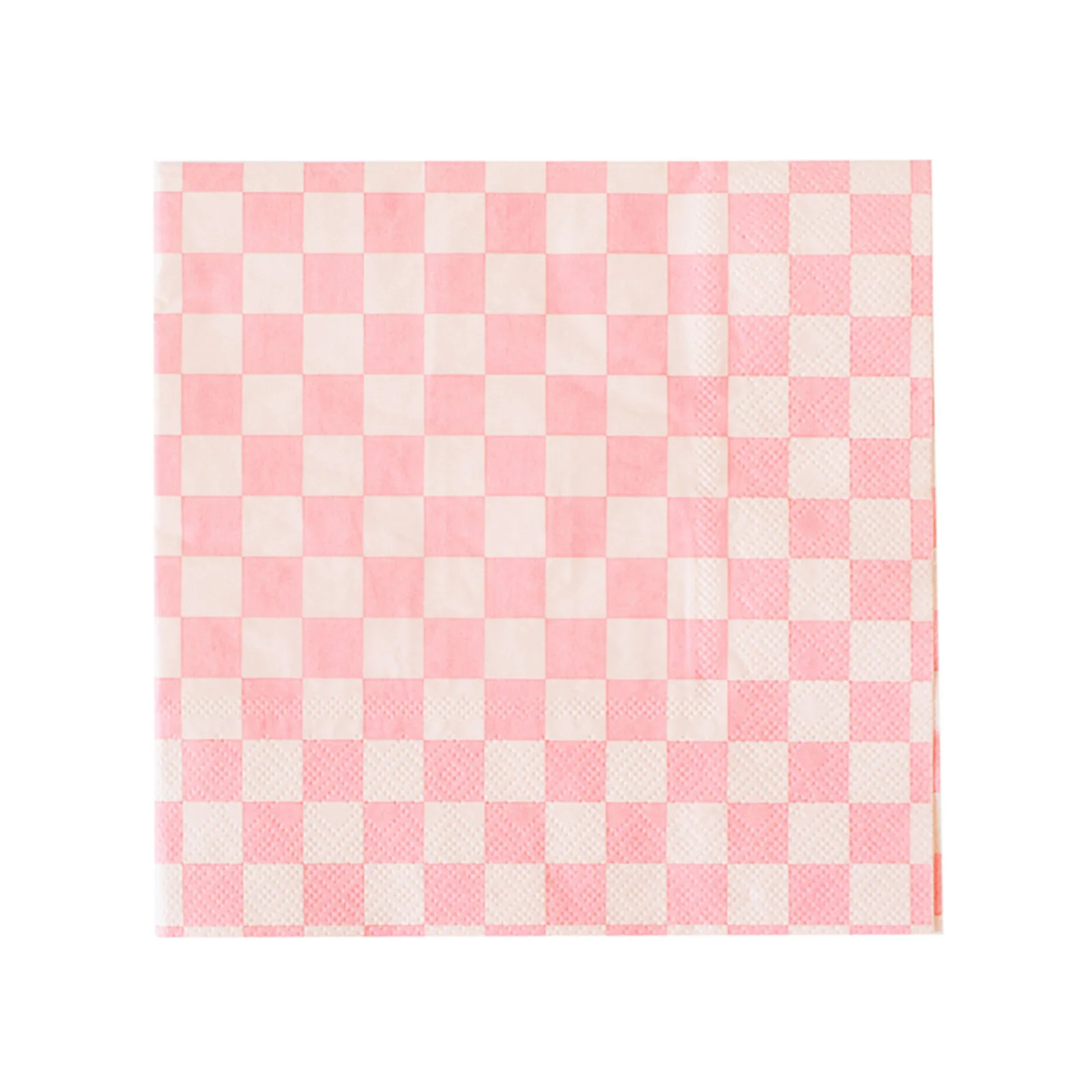 Check It! Tickle Me Pink Large Napkins | Jollity & CO.