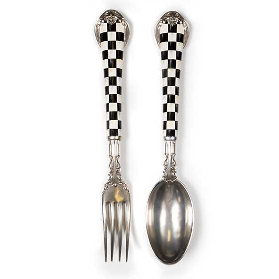 Courtly Check Spoon & Fork | MacKenzie-Childs