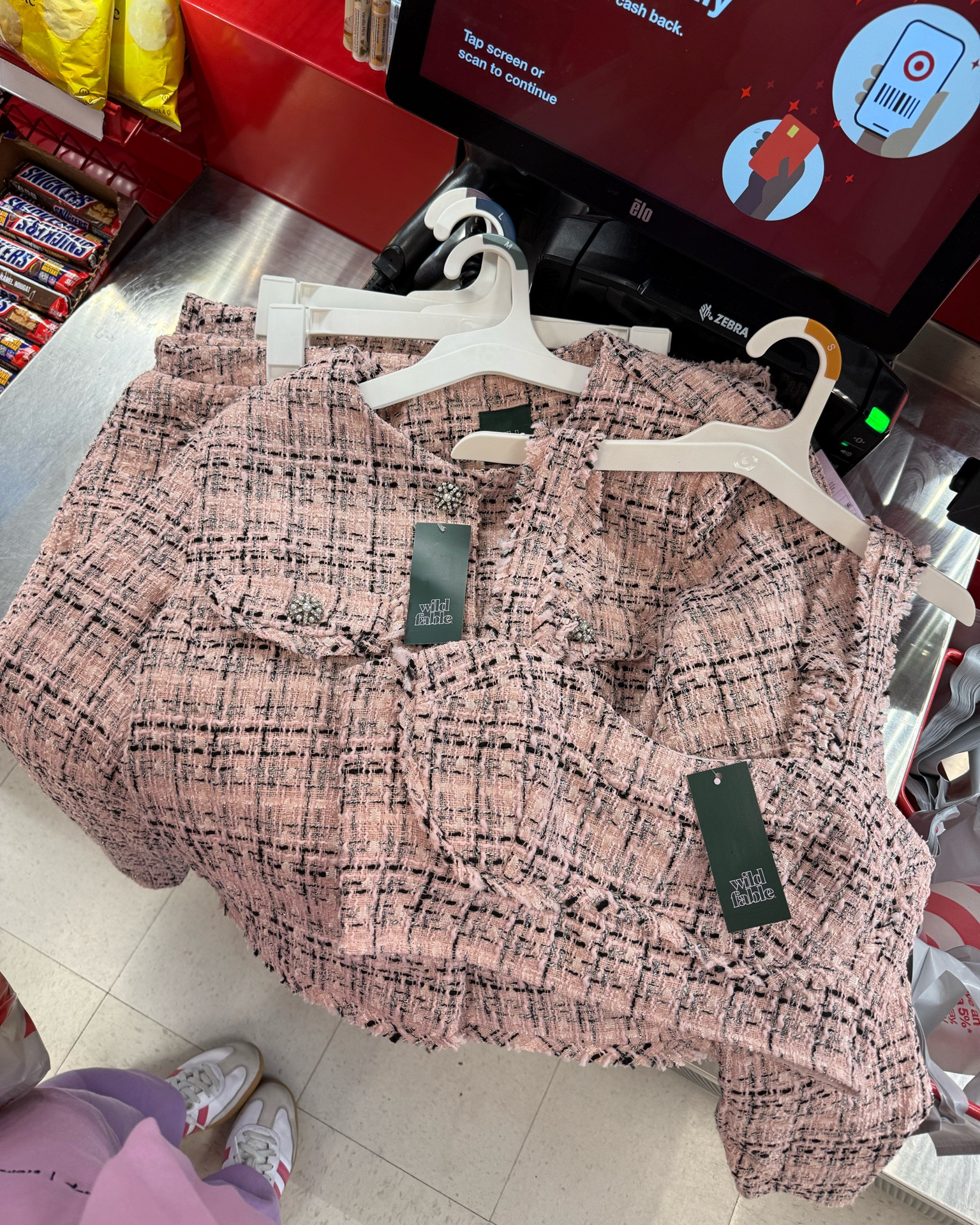 found the cutest tweed set for fall / holiday at target today!! you need asap!! 🩷 comes in a jacket, top and skort

#LTKFindsUnder50 #LTKParties #LTKHoliday