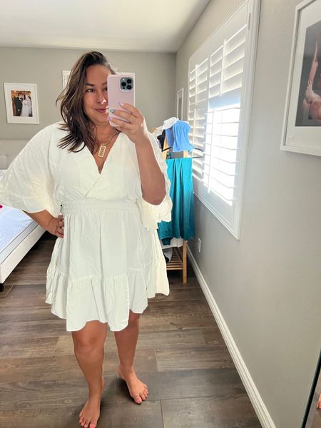 This flowy light weight dress is really an off-white or light cream. I love that it is lightweight. It’s true to size and it’s on sale. Comes in several colors. I’m a 16/18 this is XXL  if you get this color you’re going to need nude underwear.

Amazon, Amazon Fashion, Summer, Summer Style, Summer Fashion, Affordable Fashion, Amazon Fashion Finds, Casual Fashion, Casual Look, Chic Look, Chic Outfit, Dress, Flowy Dress, Fashion

#LTKstyletip #LTKunder50 #LTKcurves