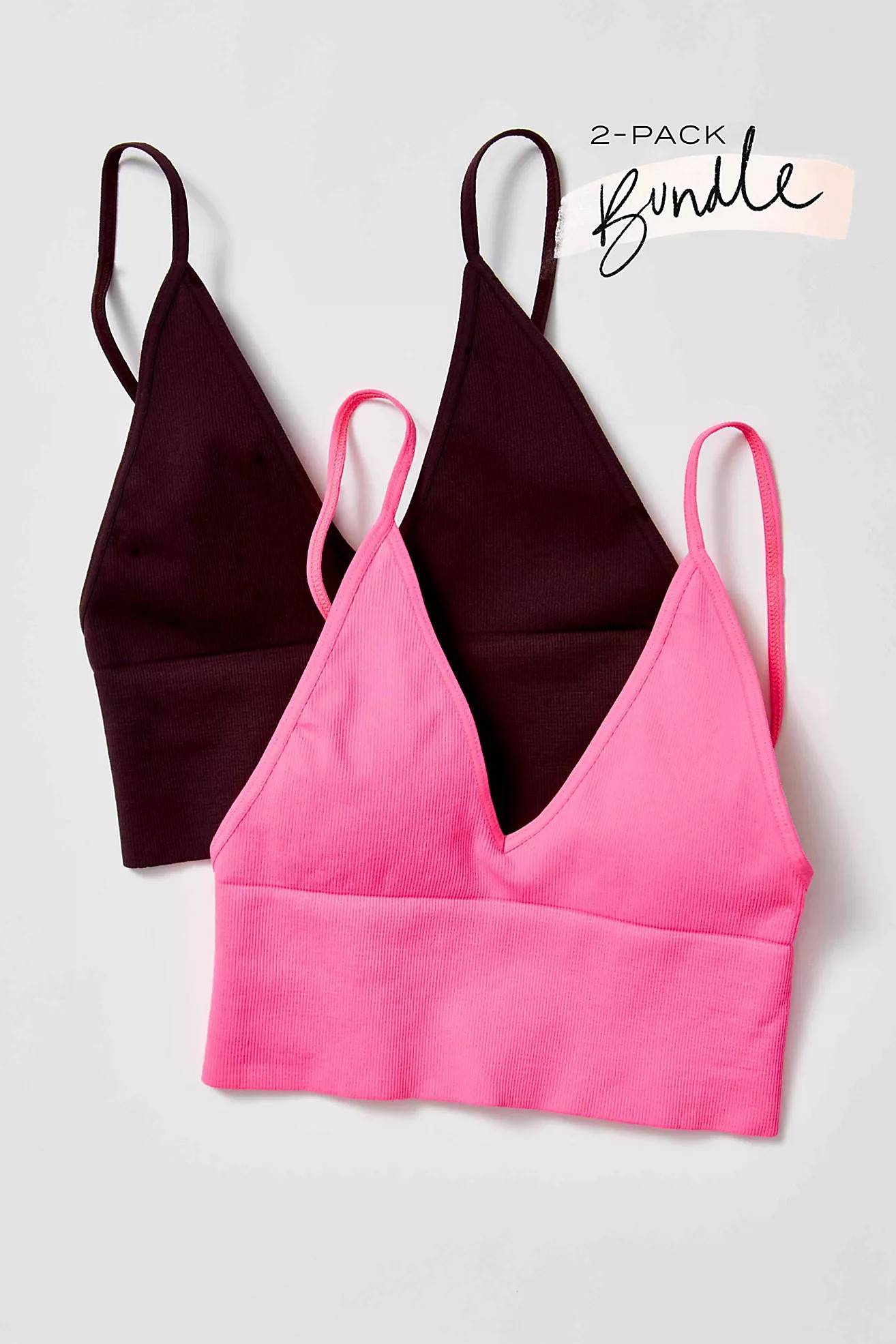 Ali Low-Back Seamless Bra 2-Pack Bundle | Free People (Global - UK&FR Excluded)