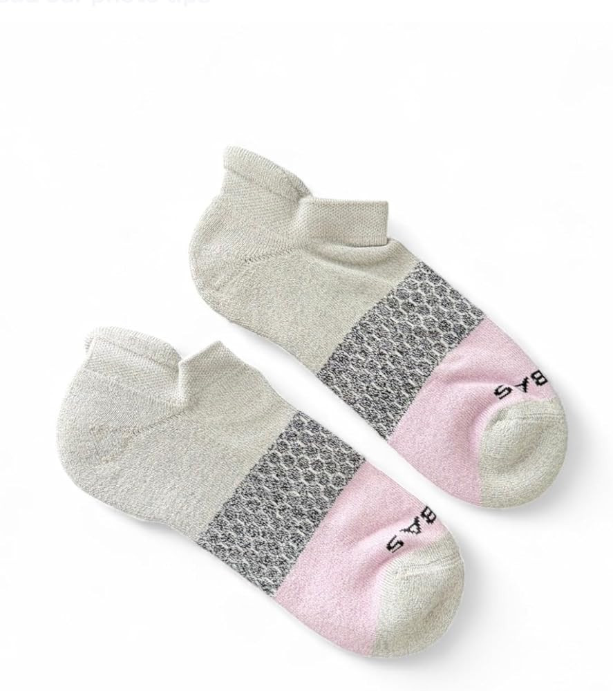 BOMBAS Women's Ankle Socks (Wisteria/Grey, Medium) | Amazon (US)