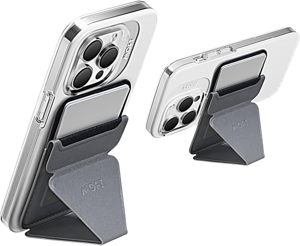 MOFT MagSafe Wallet Stand for iPhone 15/14/13/12 Series MagSafe Compatible Phone Stand with 3 Vie... | Amazon (US)