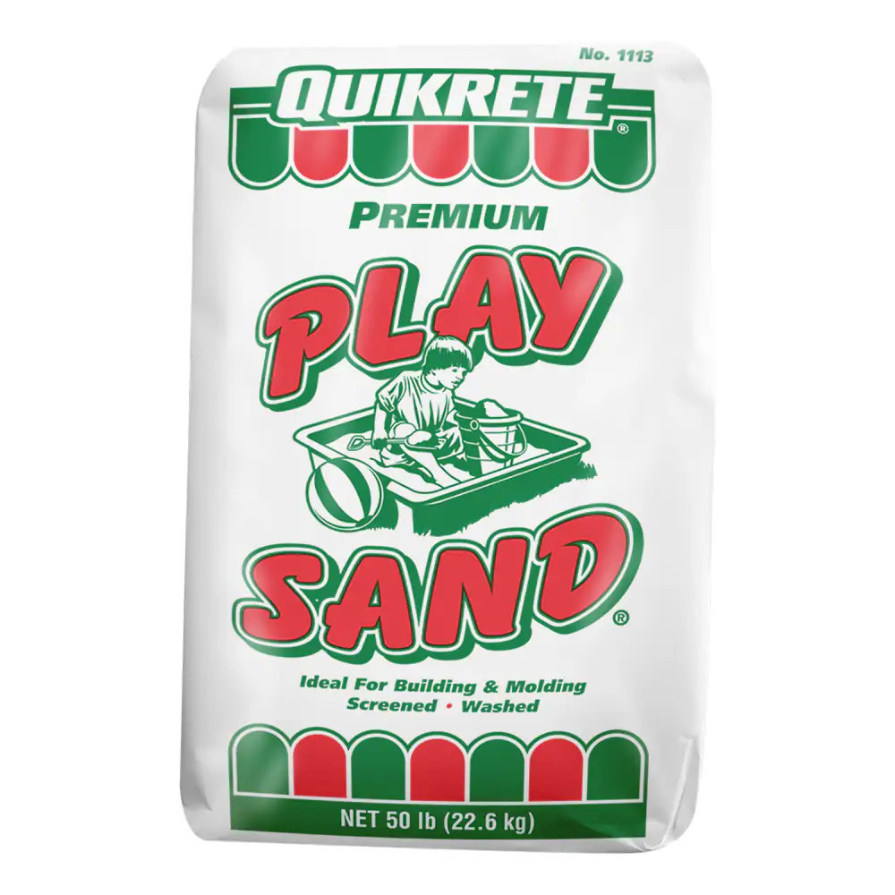 QUIKRETE 0.5-cu ft 50 Pound(s) Play sand in White | 111351 | Lowe's