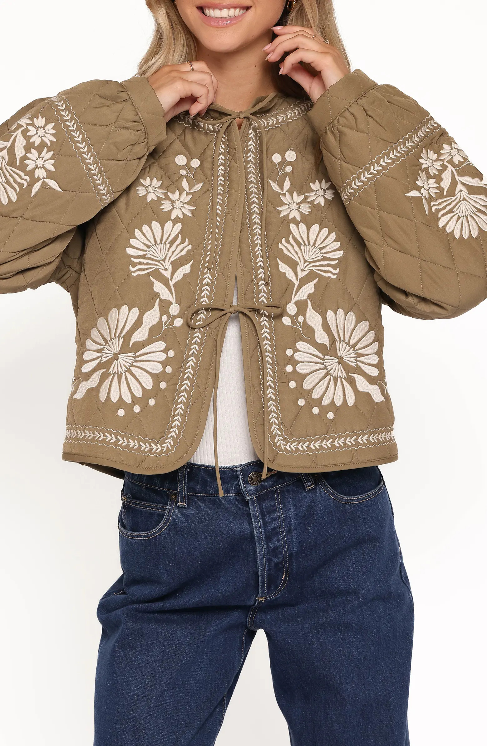 Vako Floral Quilted Jacket | Nordstrom