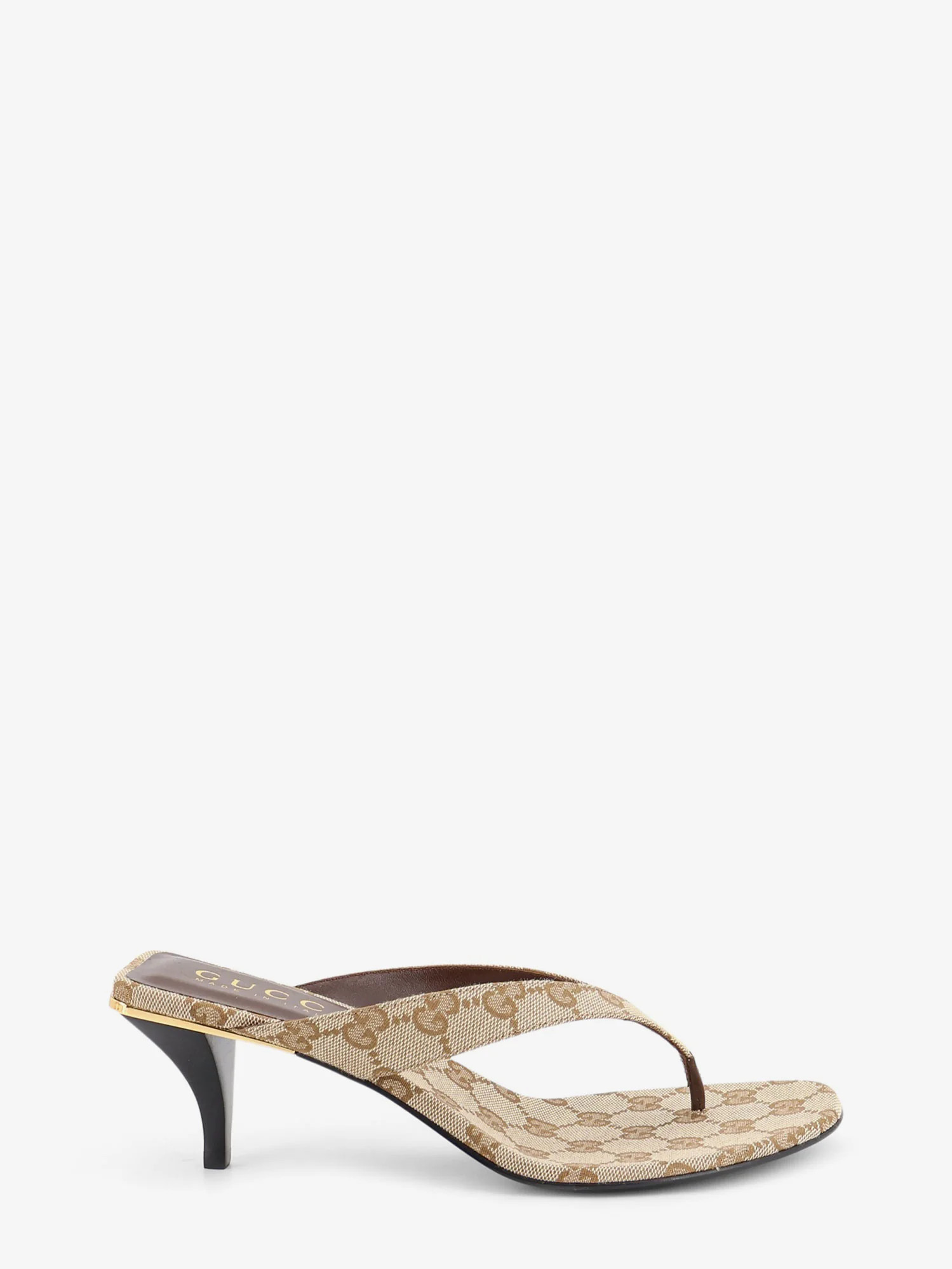 Vittoria GG fabric flip-flops sandals - GUCCI - gender_Woman | Nugnes 1920