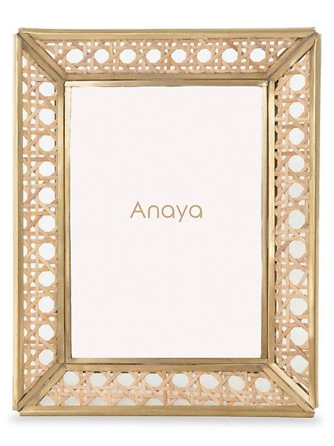 Natural Cane Wicker Picture Frame | Saks Fifth Avenue