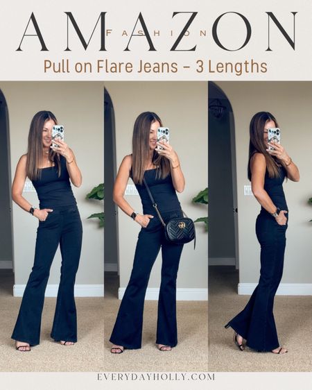 Flare Jeans Outfit

I’m wearing flare jeans XS 2 30” in dark grey and black denim, tank small in black, strap heels TTS in clear

Spring  Spring fashion  Spring outfit  Spring style  Flare jeans  Jeans  Black tank  Black pants  Black jeans  Casual outfit 

#LTKSeasonal #LTKStyleTip