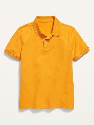 School Uniform Built-In Flex Polo Shirt for Boys | Old Navy (US)