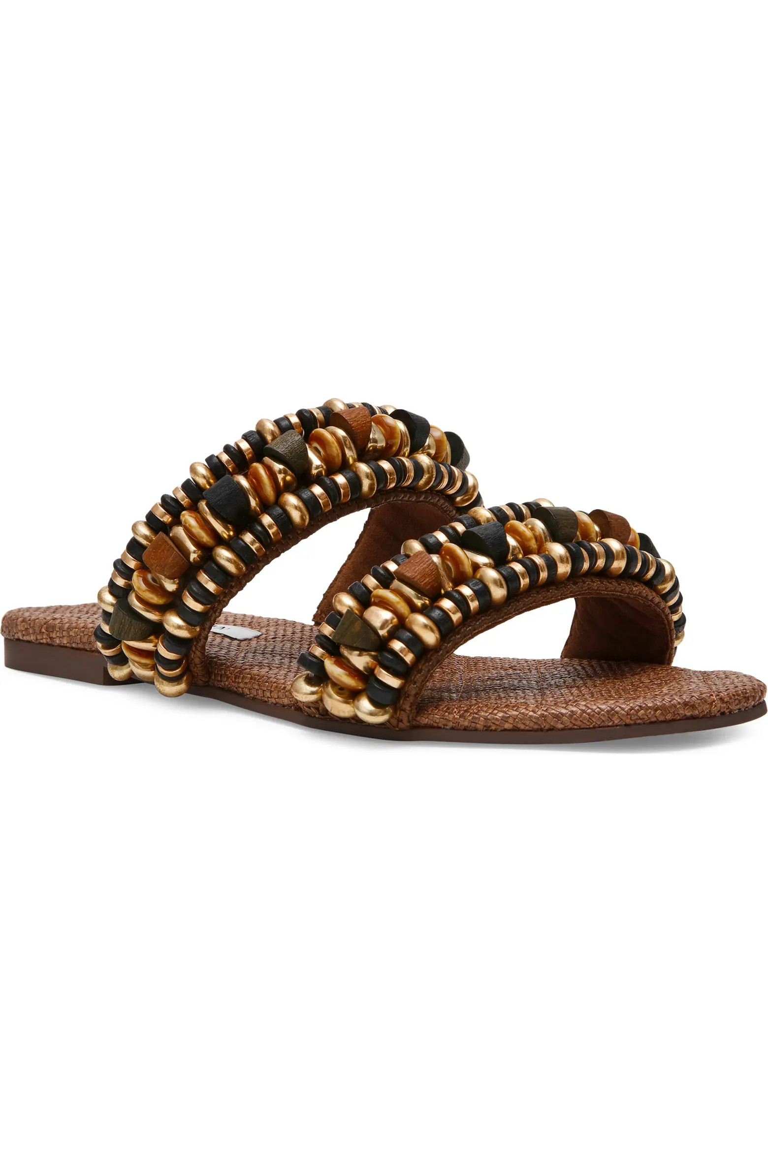 Messima Beaded Two-Strap Sandal (Women) | Nordstrom | Nordstrom