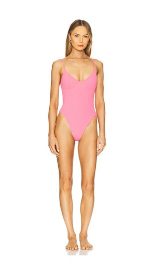 Bond Eye Alana One Piece in Pink. - size M/L | Revolve Clothing (Global)