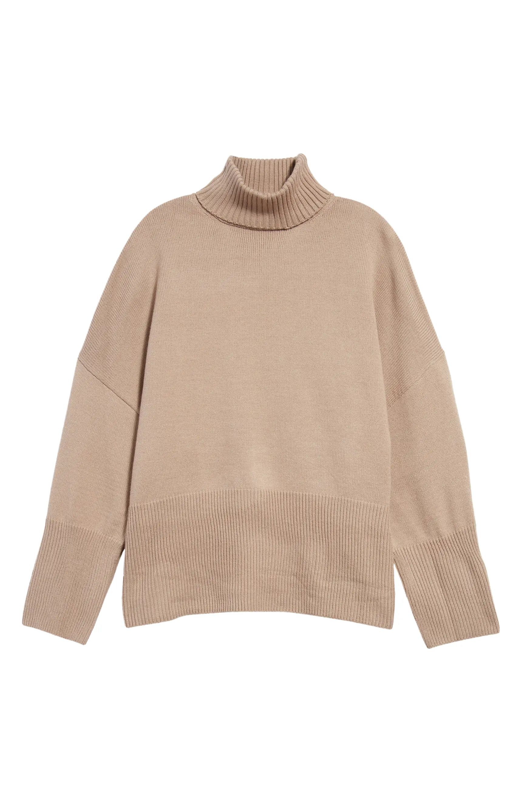 Topshop Oversize Turtleneck Sweater | Nordstrom | Nordstrom