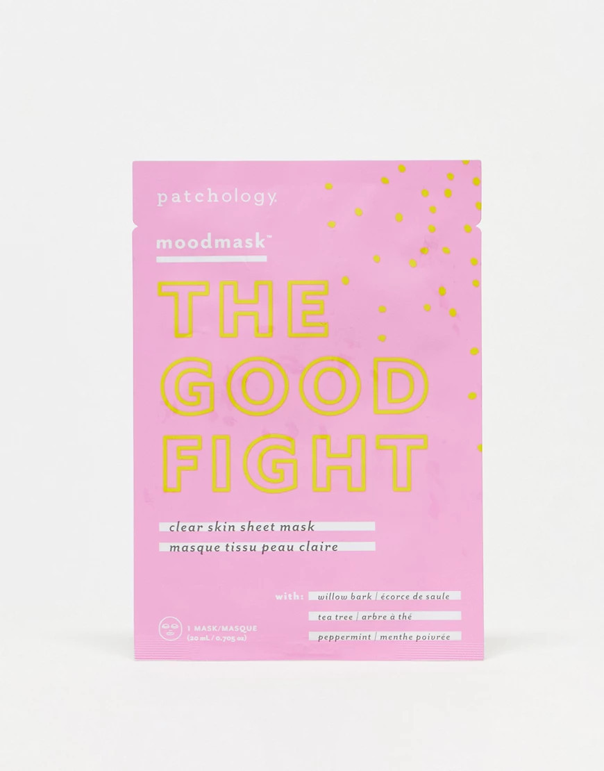 Patchology moodmask The Good Fight - Clear Skin Sheet Mask-No colour | ASOS (Global)