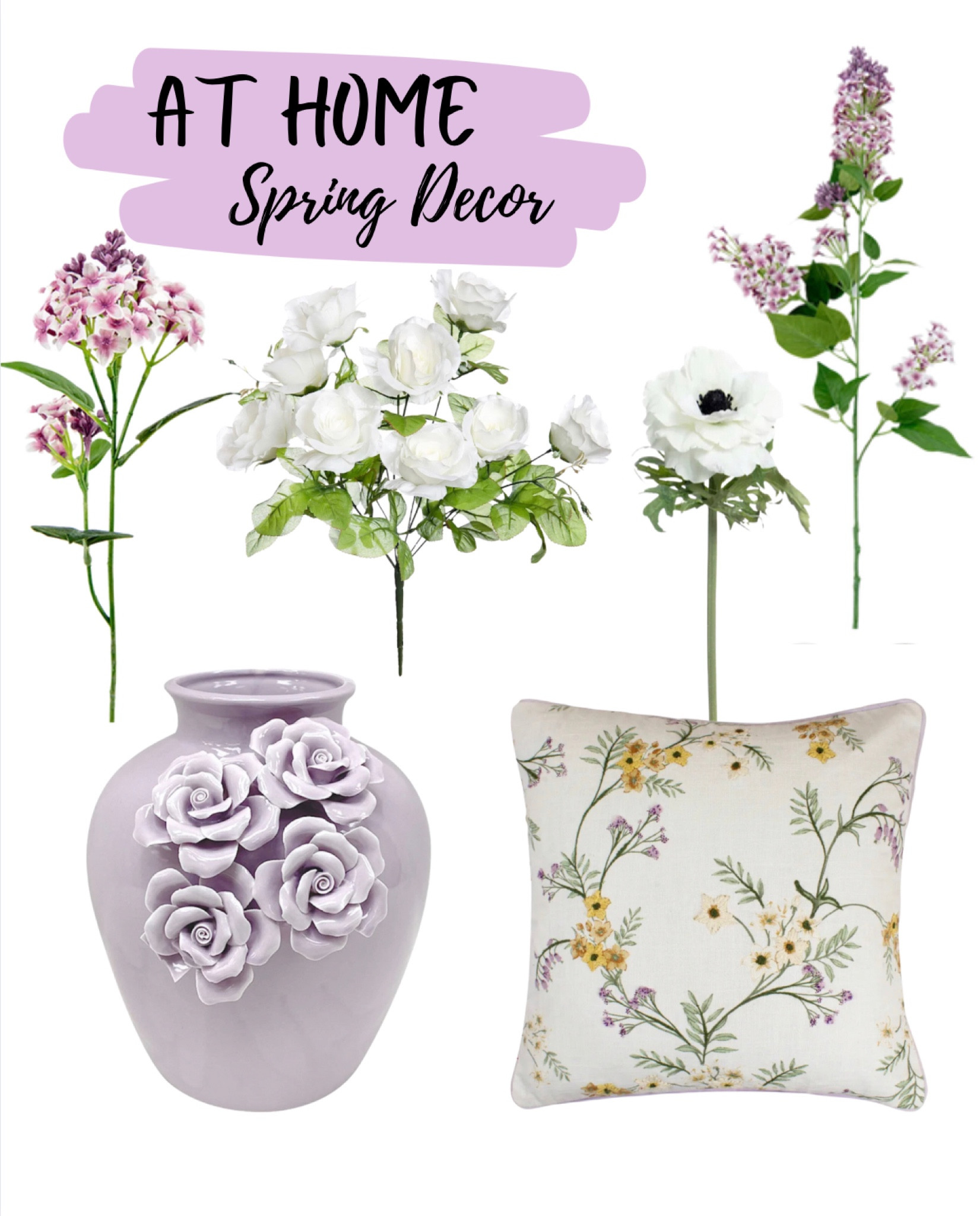 At Home spring decor 💜

#LTKSeasonal #LTKhome