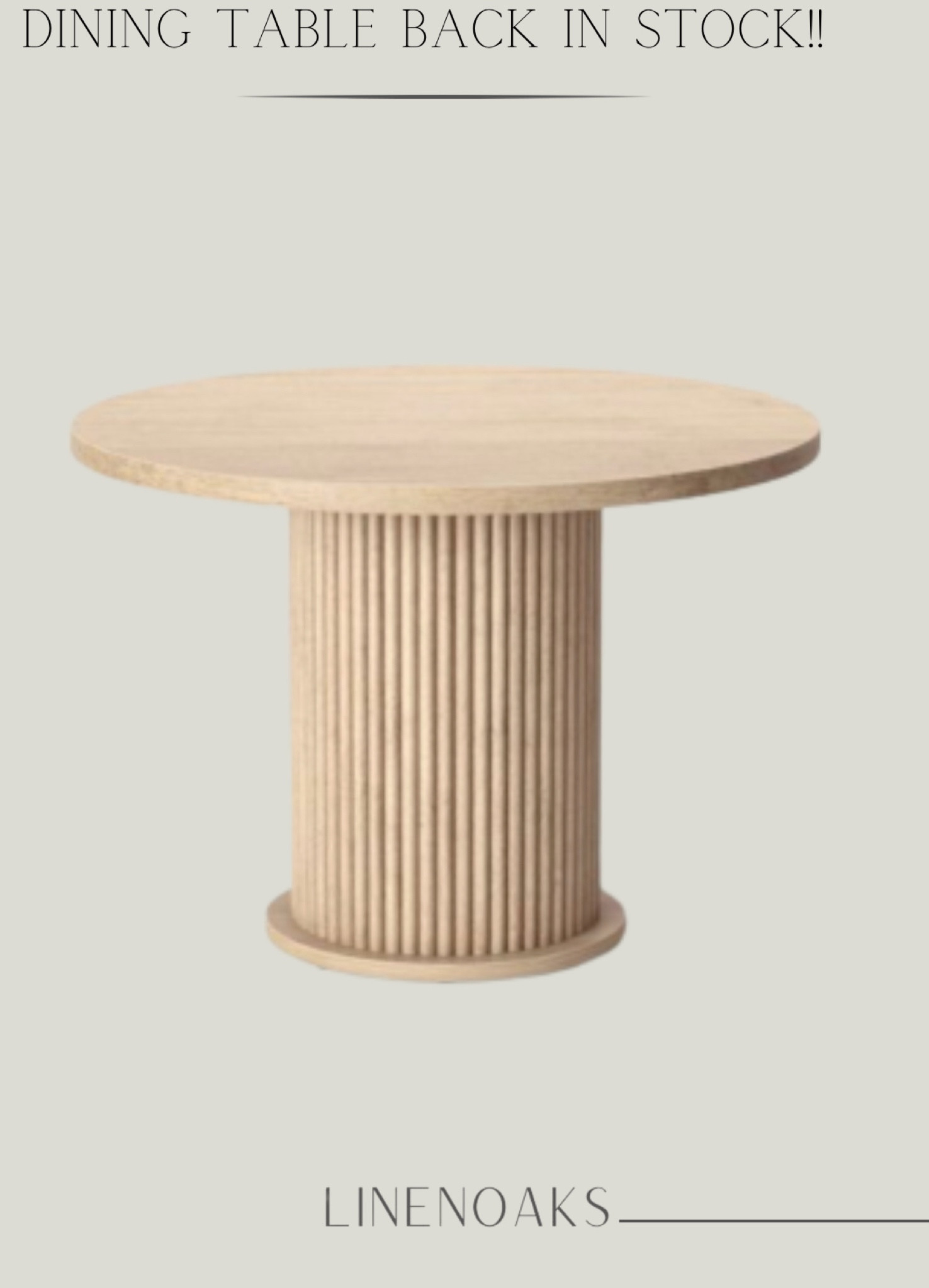 Fluted dining table
Dining table 

#LTKhome