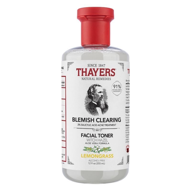 Thayers Natural Remedies Witch Hazel Lemon Blemish Clearing Toner - 12 fl oz | Target