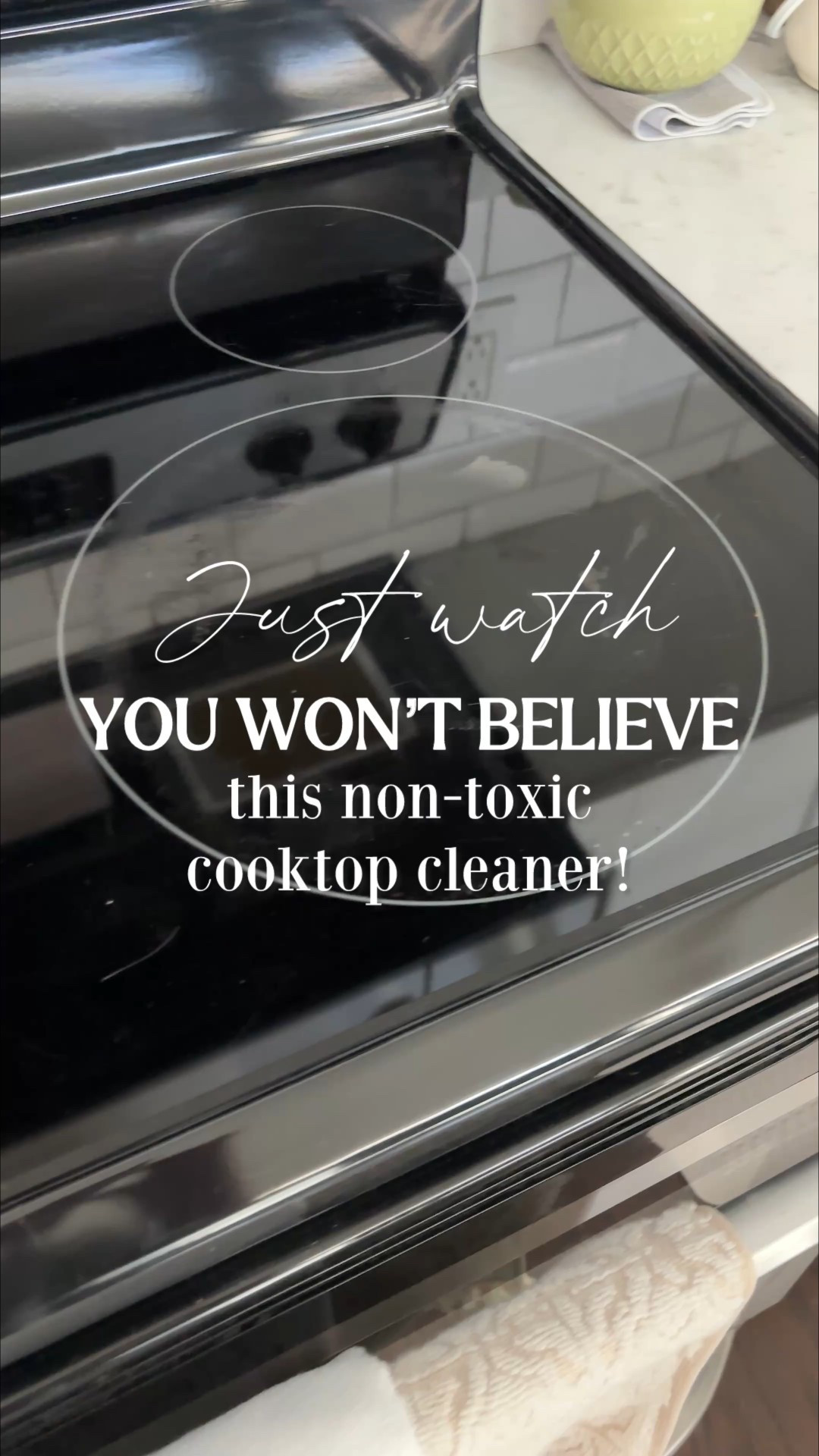 Therapy Glass Cooktop Cleaner Kit - 16oz with Scraper & 3 Non-Scratch Pads - For Electric, Induction, Ceramic & Gas Stove Top - Heavy Duty Flat Top Stove Cleaner & Polish

#LTKvlog #LTKHome #LTKmorningroutine