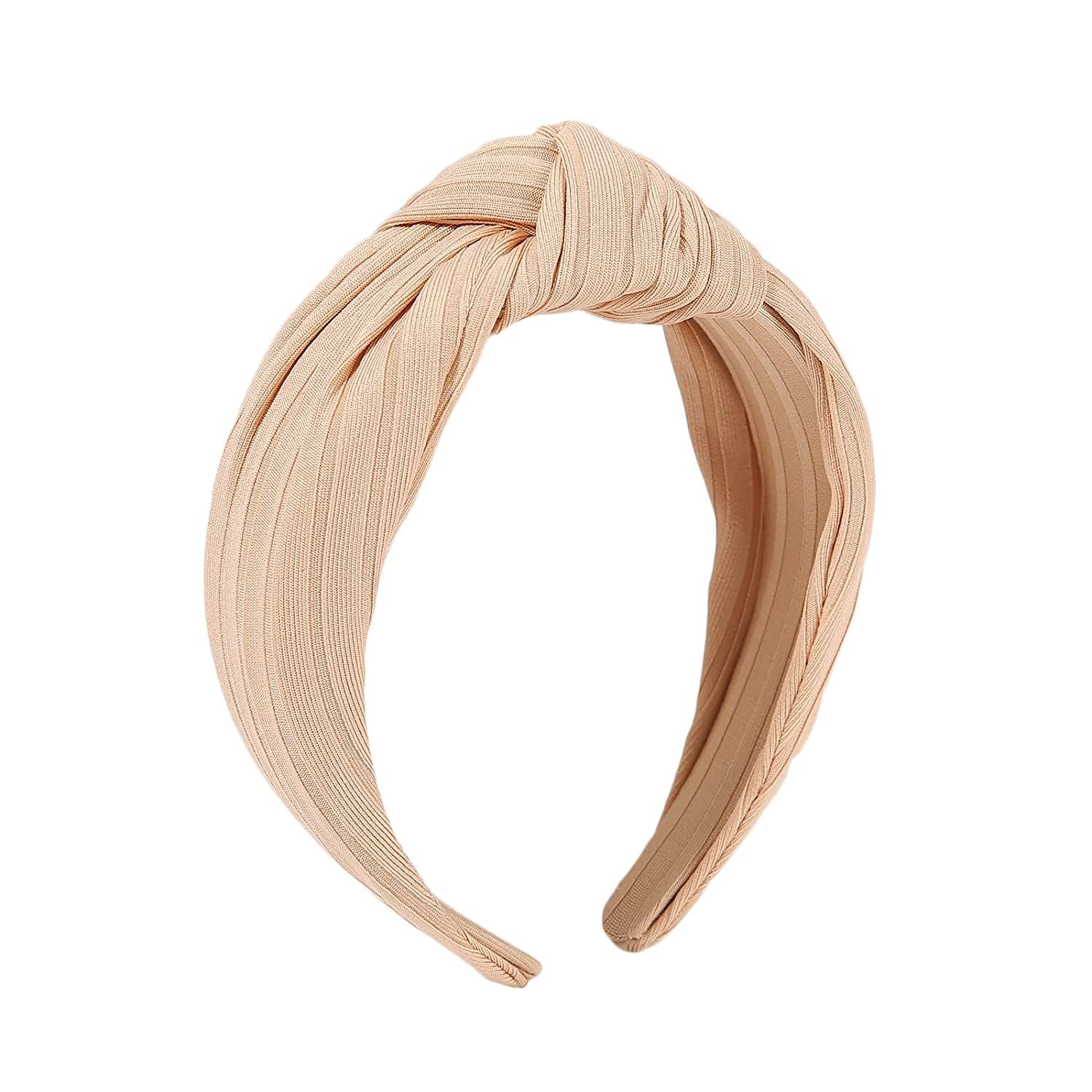 RACHEL ROY Headbands for Women, Fashion Boho Headbands Top Knotted With Rhinestones Elastic Worko... | Amazon (US)